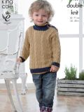 King Cole 4160 Children's Sweater & Cardigan