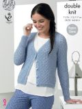 King Cole 4365 Ladies Cardigan & Sweater in Baby Alpaca DK