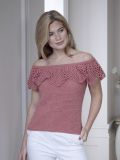 King Cole 5116 Crochet Top & Wrap