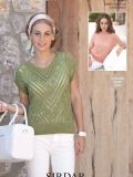 Sirdar 7080 Ladies V Neck and Slash Neck Tops