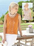 Sirdar 7212 Lacy Vest Top