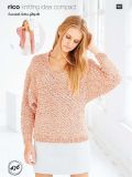 Rico KIC 436 Herringbone Stitch Jumper & Cardigan