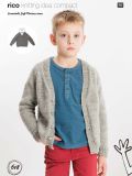 Rico KIC 618 Kid's Raglan Sweater & Cardigan