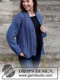 Cabled Concerto Strickjacke