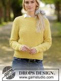 Golden Puffs Pullover