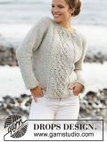 Graceful Cables Häkeln Pullover