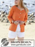 Orange Dream Strickjacke