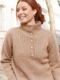 Buttoned-Neck Jumper