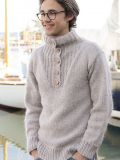 Buttoned-Neck Jumper