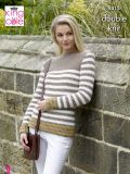 King Cole 5313 Textured Stripe Cardigan & Sweater