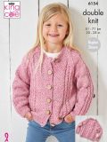 King Cole 6154 Children's Raglan Cardigan and Jumper