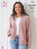 King Cole 6160 Textured Cardigan and Jumper