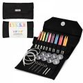 LYKKE Interchangeable Circular Needle Set 3.5in Tips Colour Black