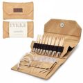 LYKKE Interchangeable Circular Needle Set 3.5in Tips Naturale Tan