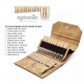 LYKKE Interchangeable Circular Needle Set 5in Tips Naturale Tan