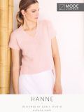 MODE at Rowan Hanne Short-Sleeve Jumper