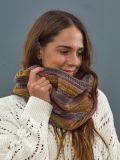 Manos Heather & Bracken Cowl in Alpaca Heather