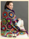 Noro Koko Crochet Granny Circles Blanket