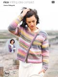 Rico KIC 644 Jacket & Shawl in Creative Melange DK