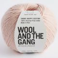 Wool and the Gang Shiny Happy Cotton Cameo Rose