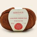 Sirdar Cashmere Merino Silk DK 417 Saddle Brown