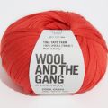 Wool and the Gang Tina Tape Yarn Coral Crush