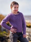 Cameron Children's Cabled Sweter